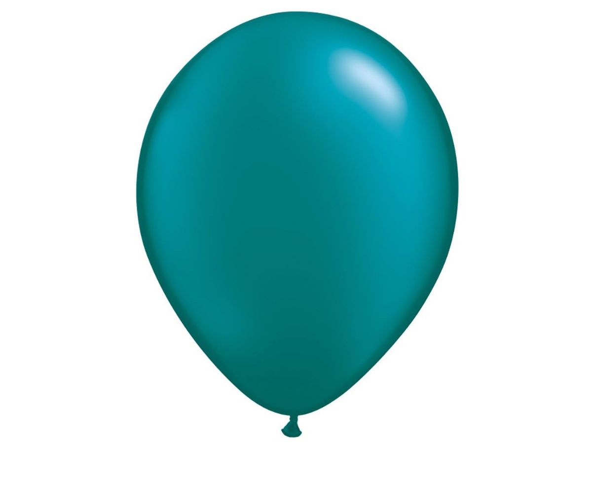 11" Qualatex Latex Balloons Pearl TEAL
