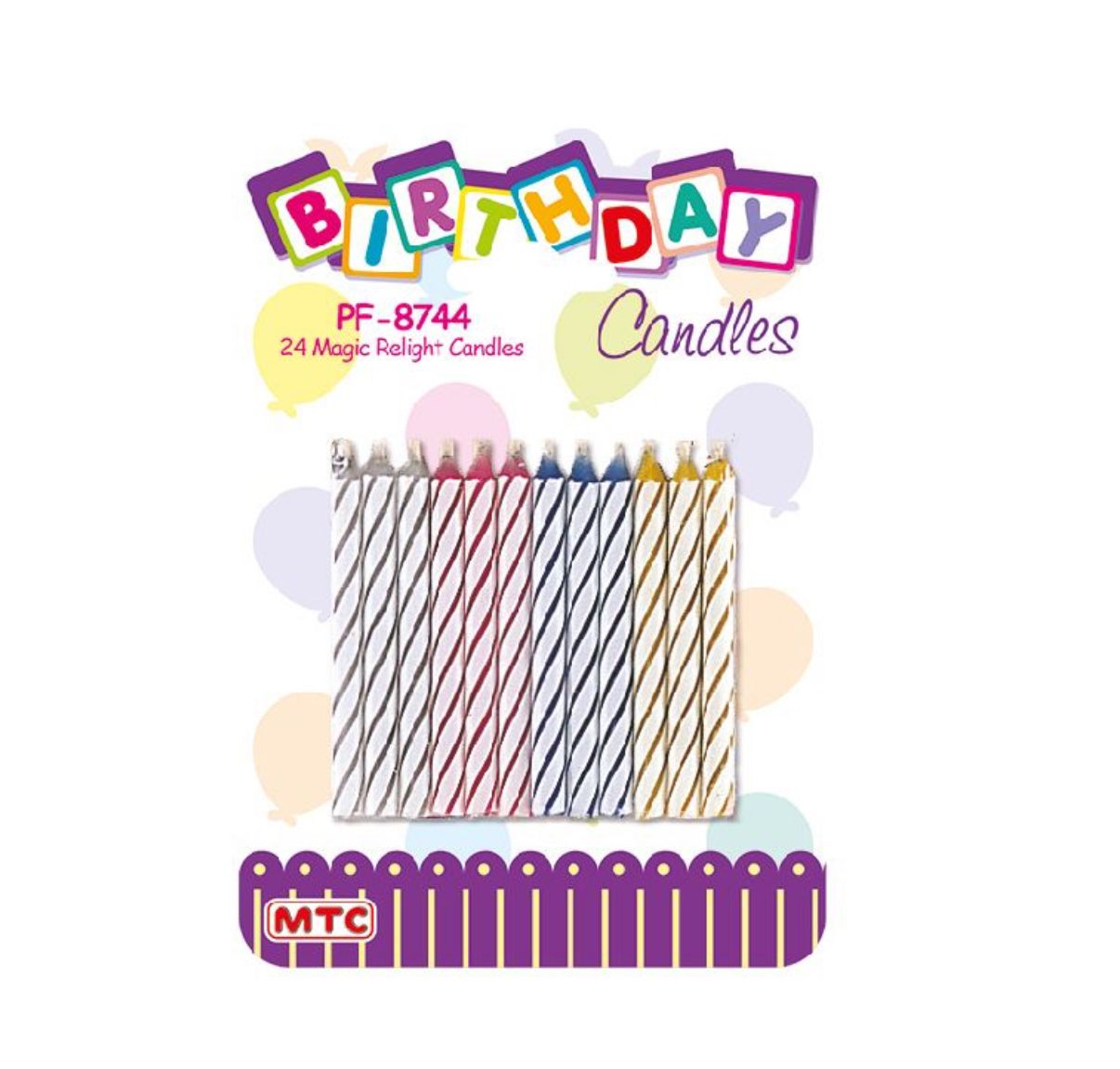 2.5" Magic Relite Candles 24ct