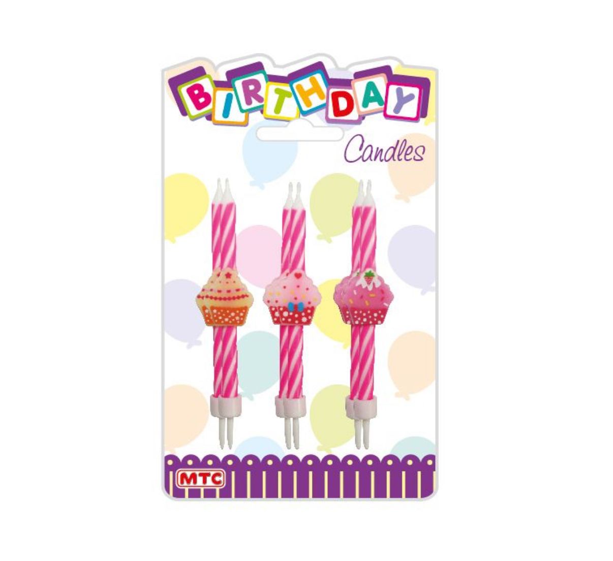 4 Cake Candles 6ct