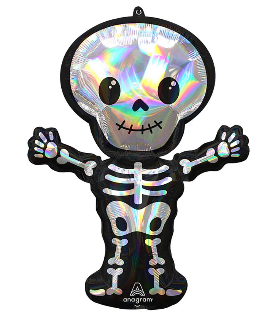 34 inch IRIDESCENT SKELETON