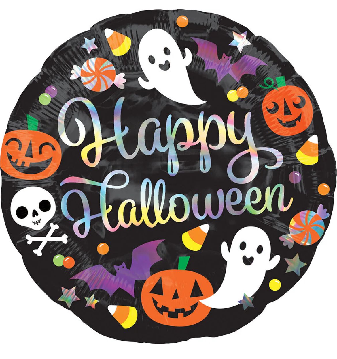 Iridescent Halloween 18" Balloon