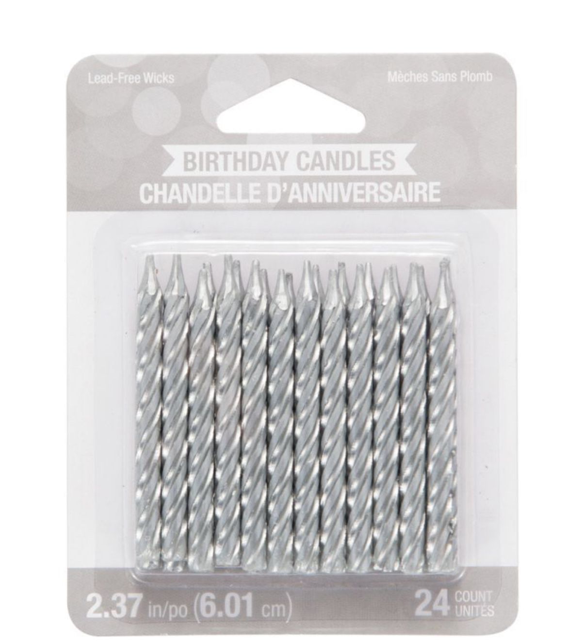 Creative Converting, Cake Candles, 6 cm, 24 pc.