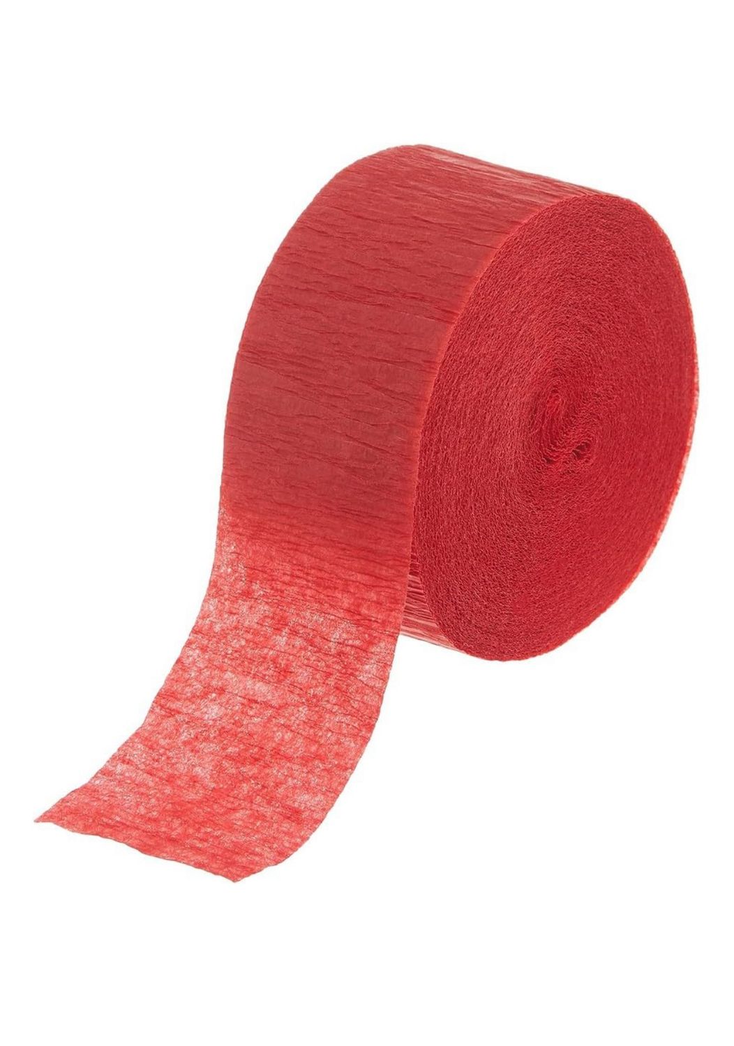 Creative Converting Touch of Color Crepe Paper Streamer Roll, 81-Feet, Classic Red