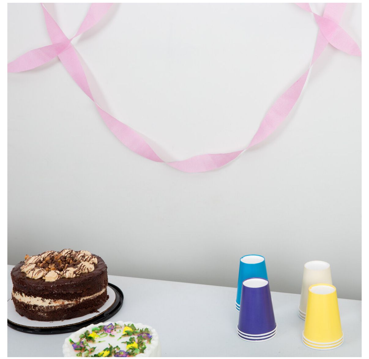 Candy Pink Streamer Paper - 1
