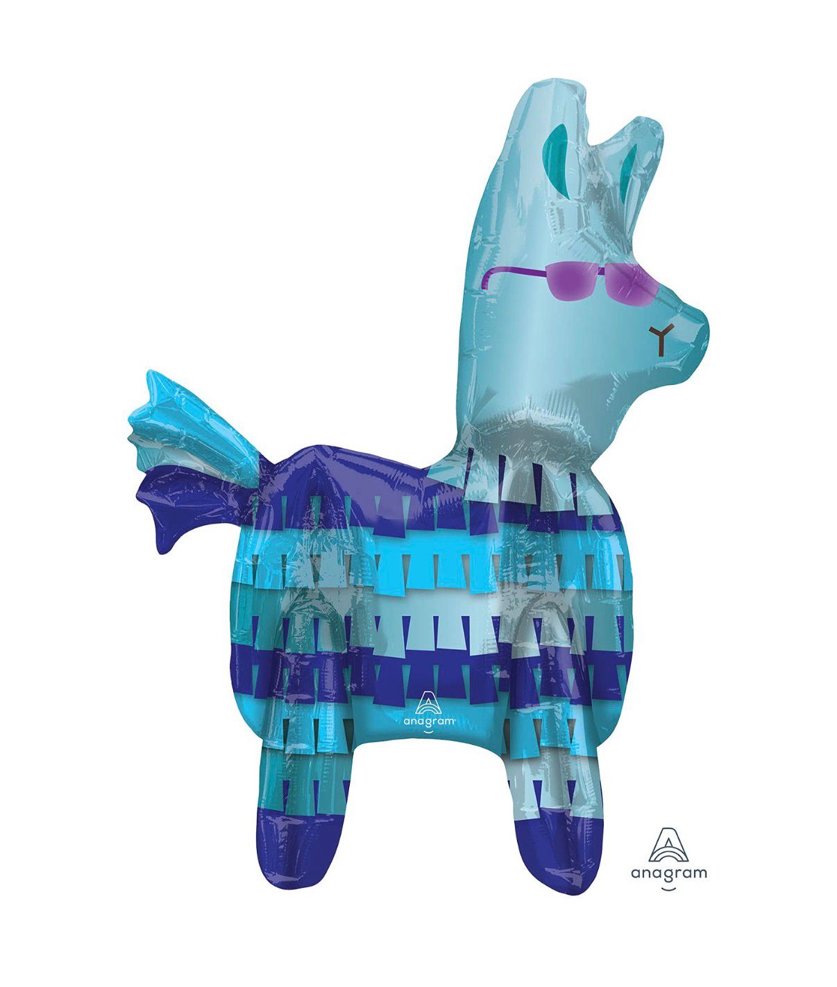 Anagram 23" Battle Royal Llama Foil Balloon, Multicolor