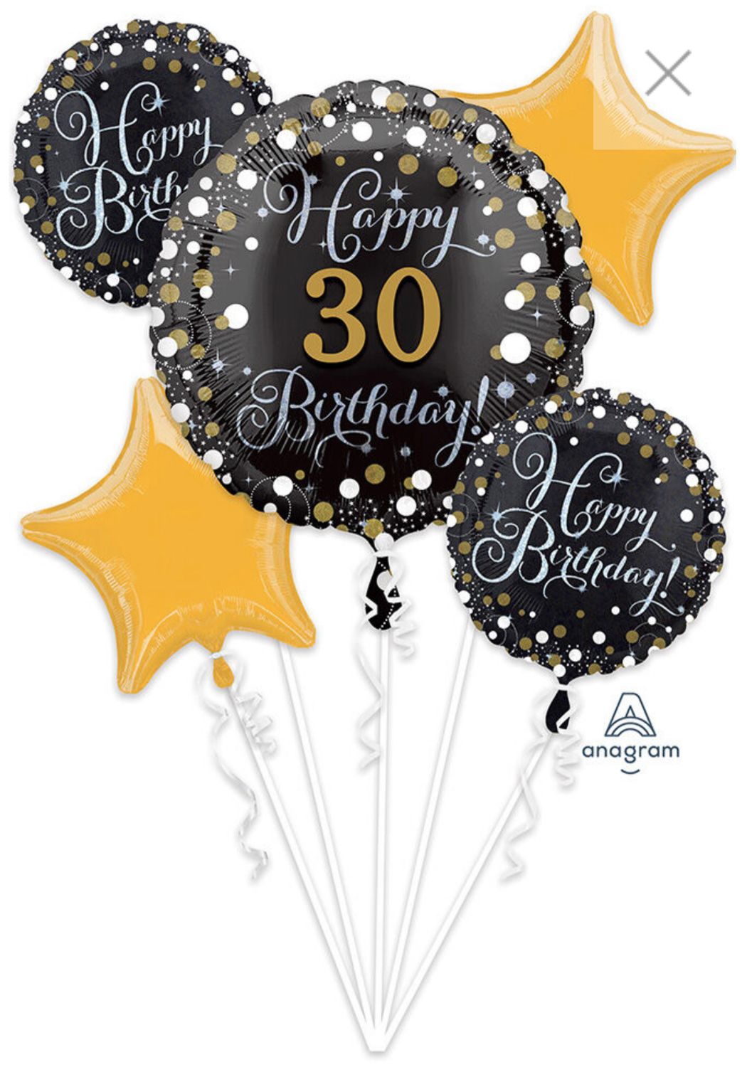 Personalize Bouquet Sparkling Bday (Add an age)