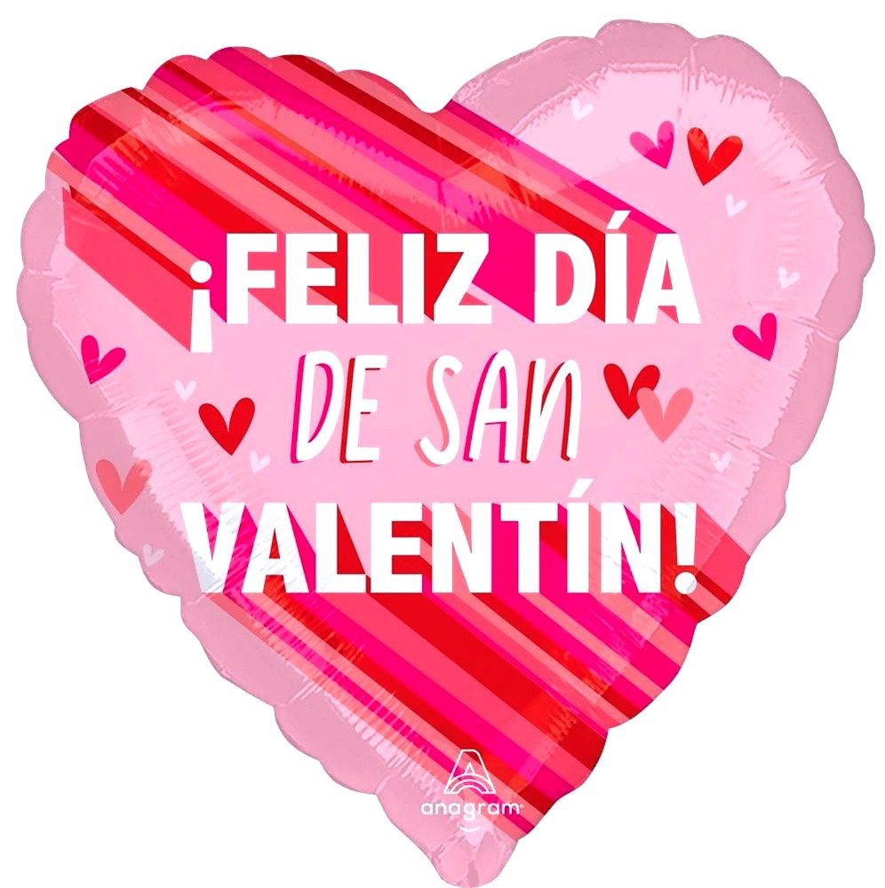 Feliz Dia De San Valentin Globo