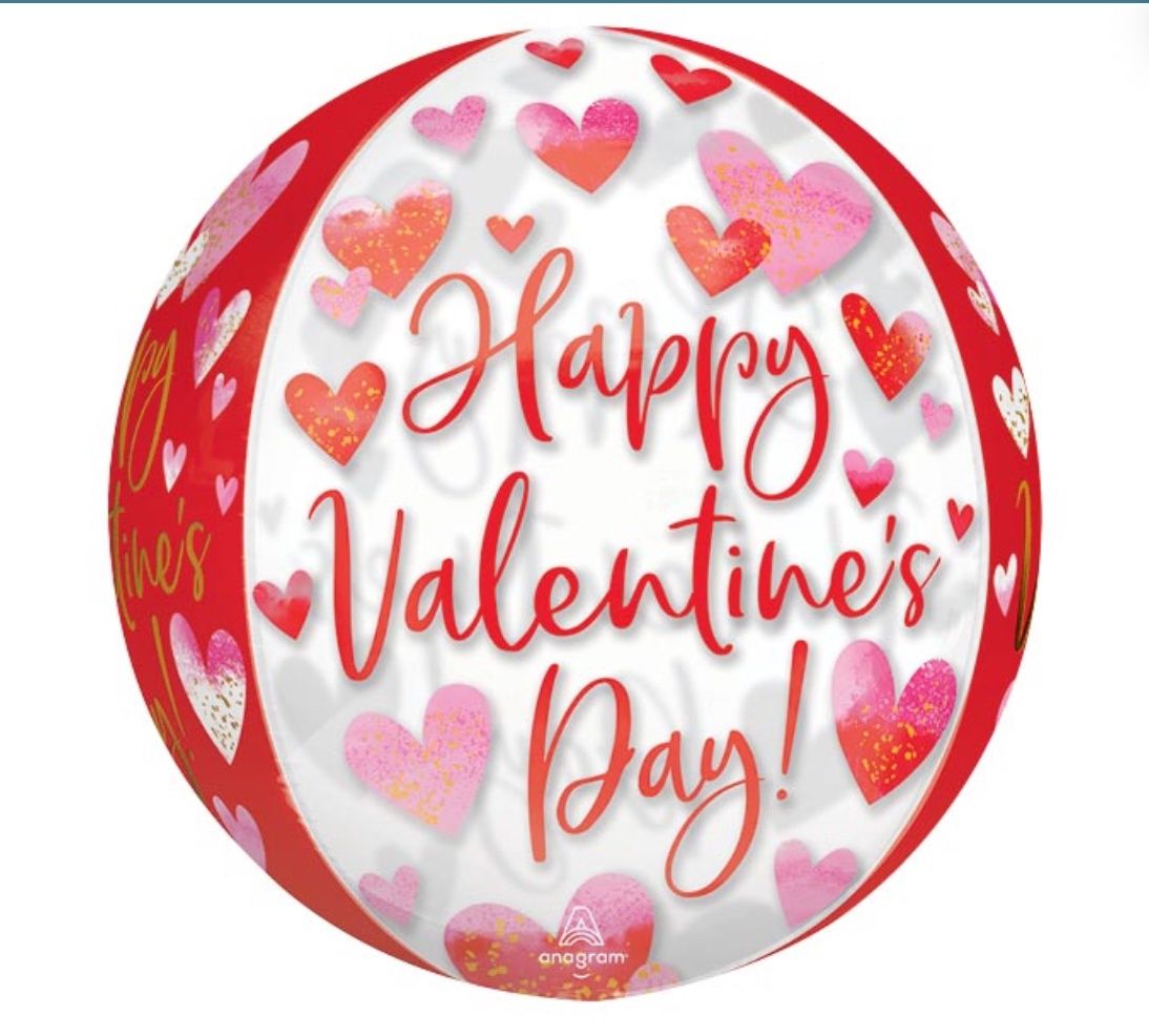 16" ORBZ VALENTINE WATERCOLOR