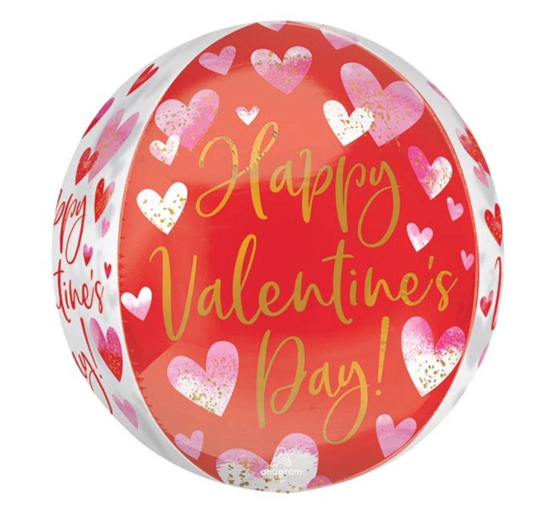 16" ORBZ VALENTINE WATERCOLOR