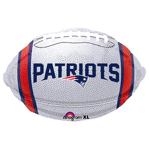 Anagram New England Patriots Jr. Shape Flat Foil Balloon, Multicolor