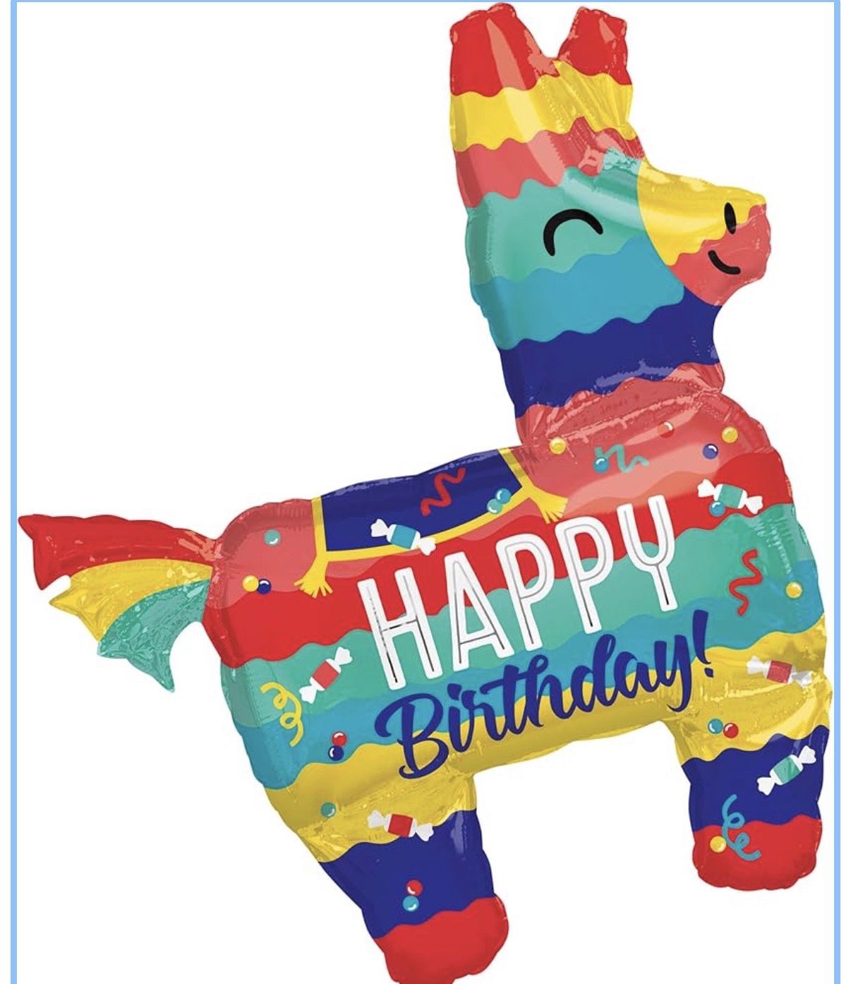 Anagram 33" Pinata Birthday Party Super Shape Foil Balloon
