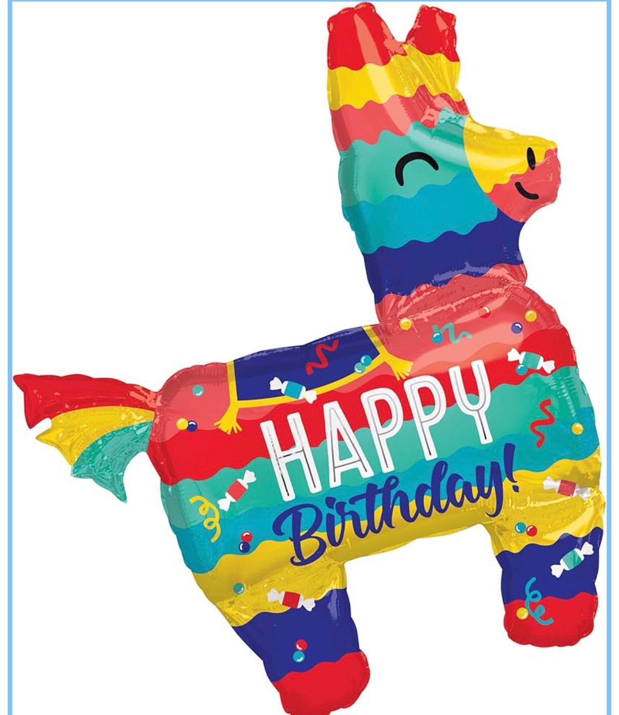 Anagram 33" Pinata Birthday Party Super Shape Foil Balloon