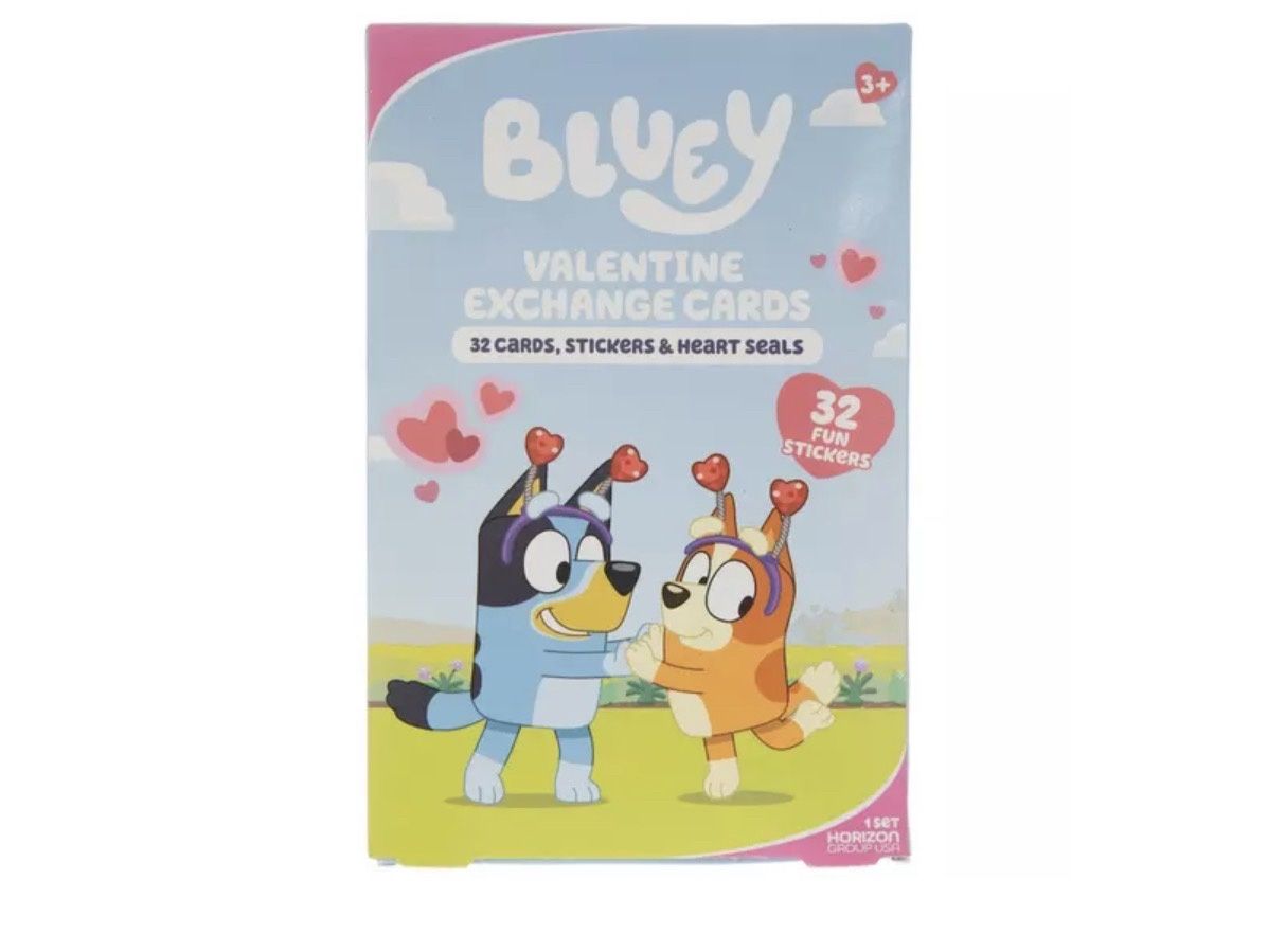 Bluey Sticker Valentines