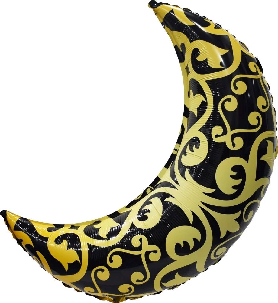 26" Eid Mubarak Crescent Balloon