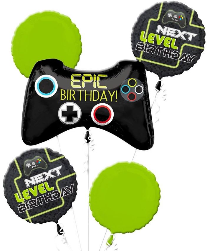 Level up Birthday Balloon Bouquet