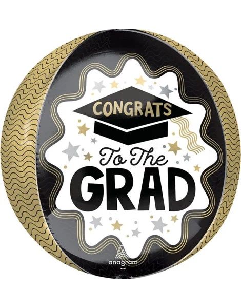16” Congrats To The Grad Orbz