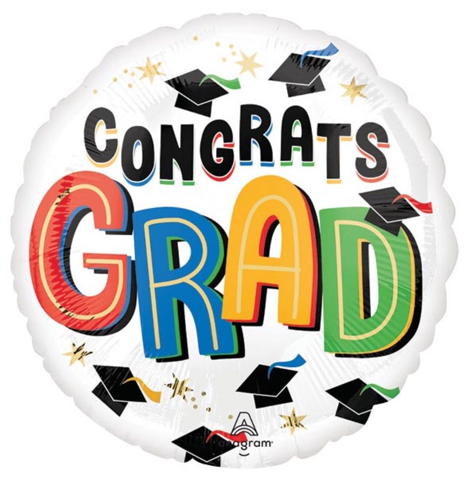 28” Bright Future Congrats Grad