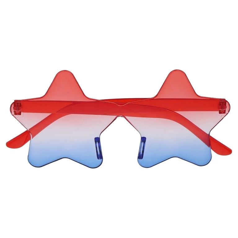 Patriotic novelty star glasses