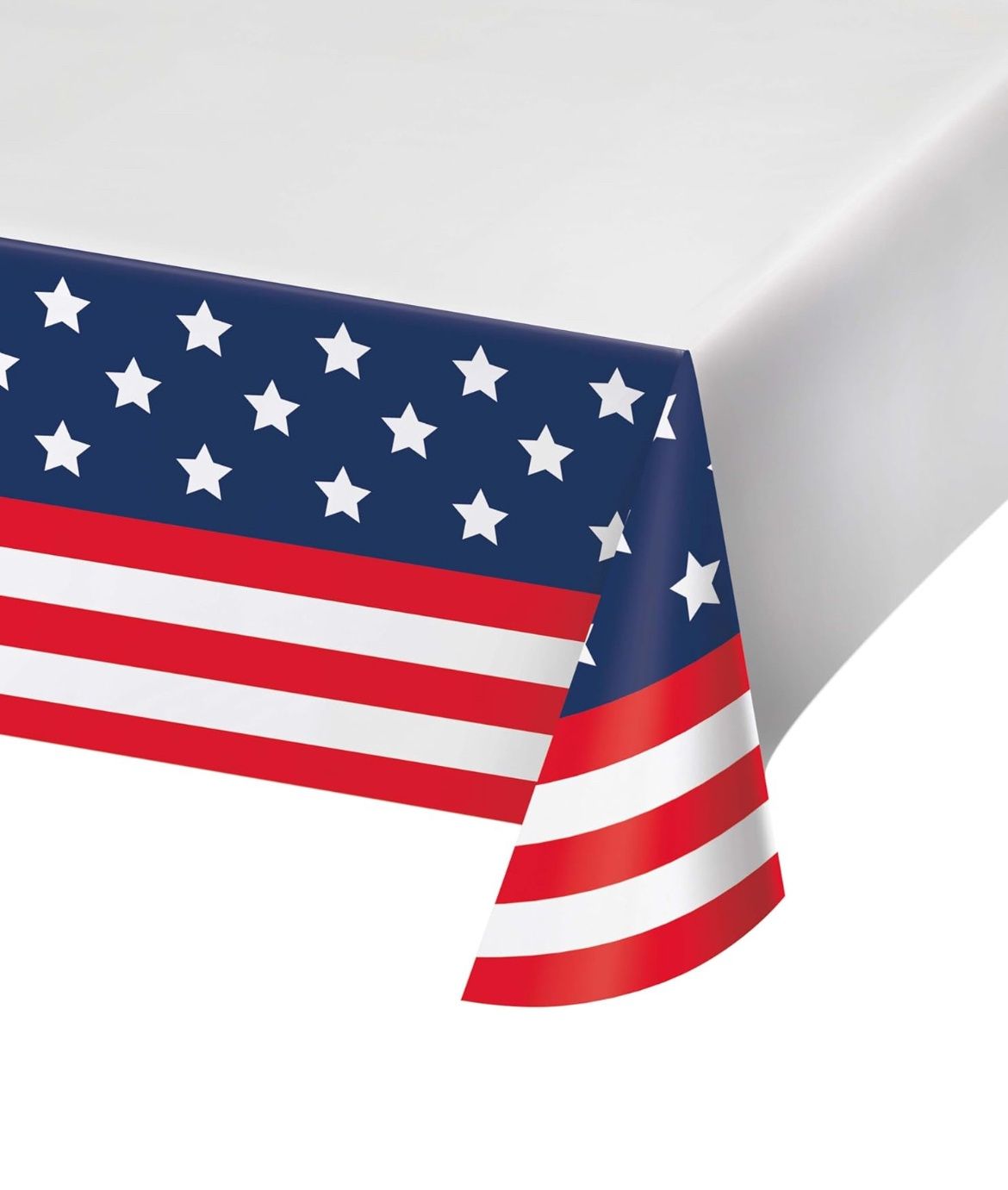 Patriotic Paper Table Cover