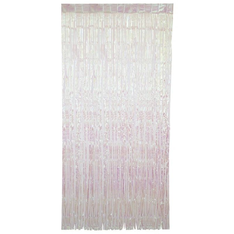 Iridescent Fringe Door Curtains