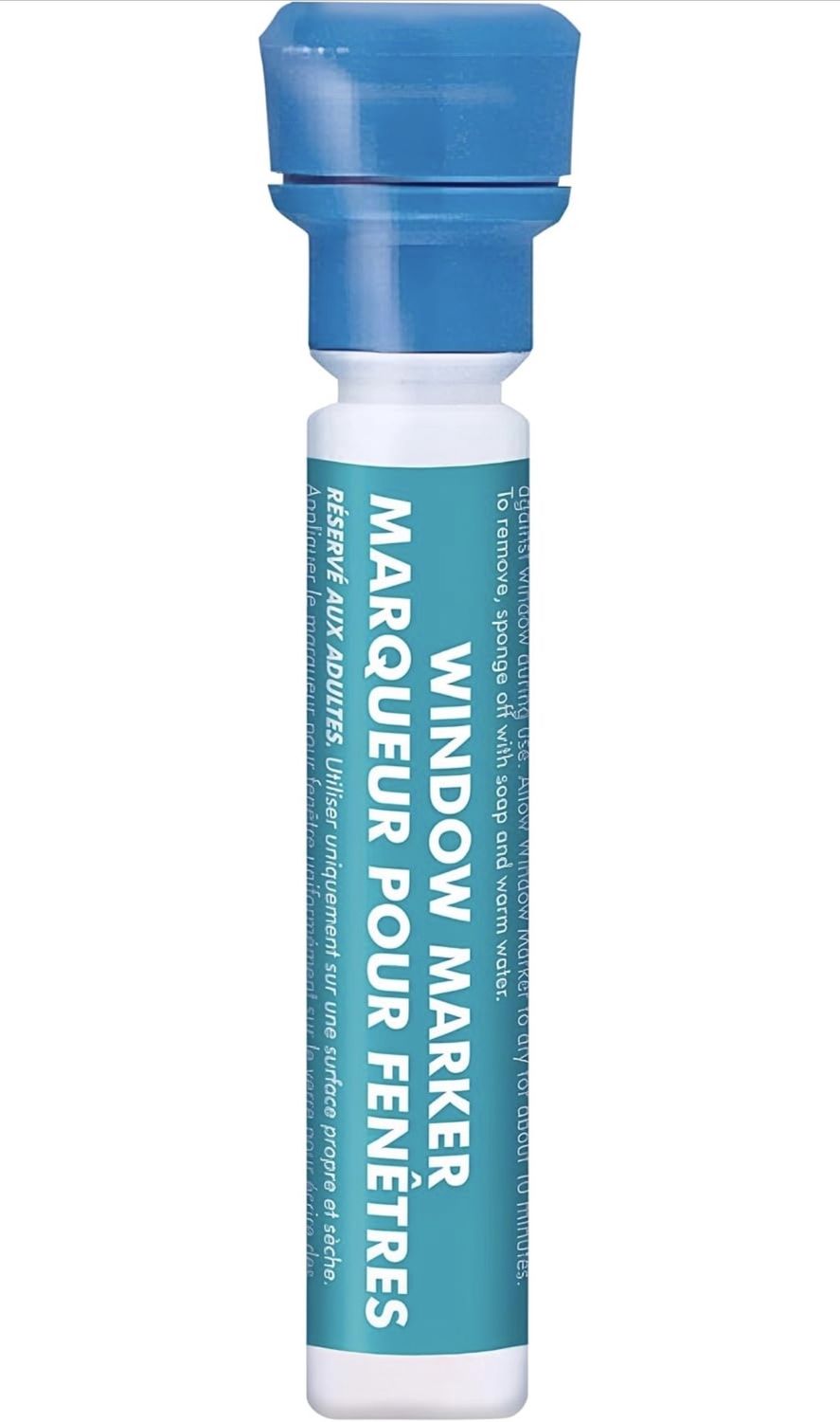 Royal Blue Window Marker - Pack of 1