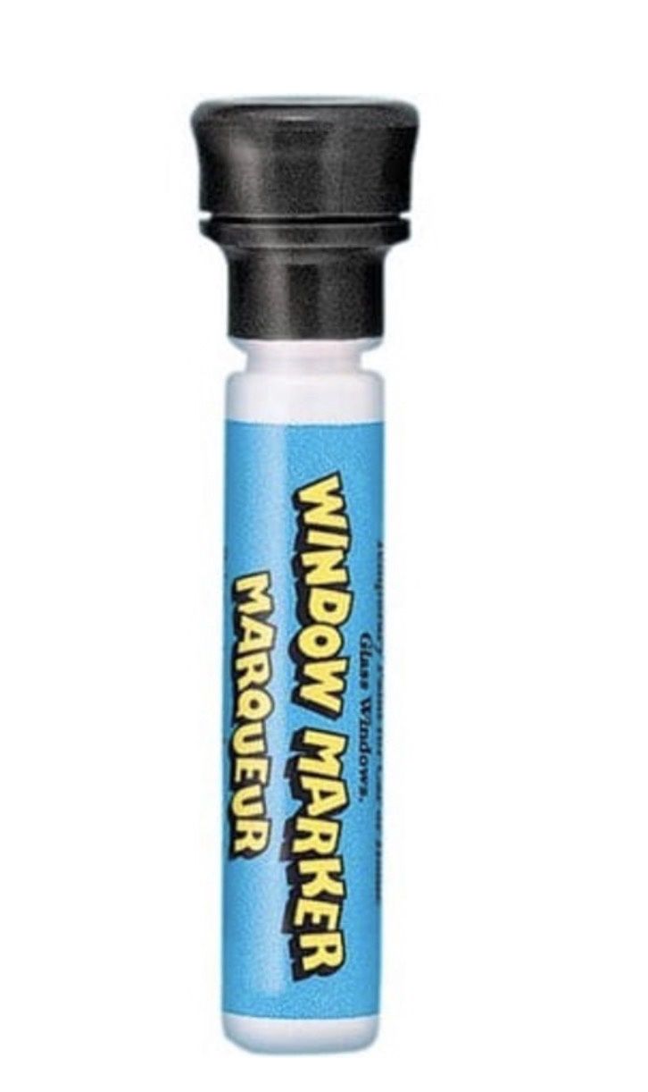 Window Marker Black