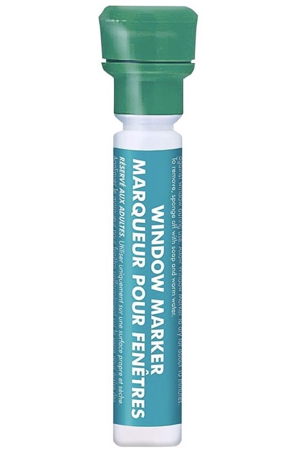 Emerald Green Window Marker - Pack of 1