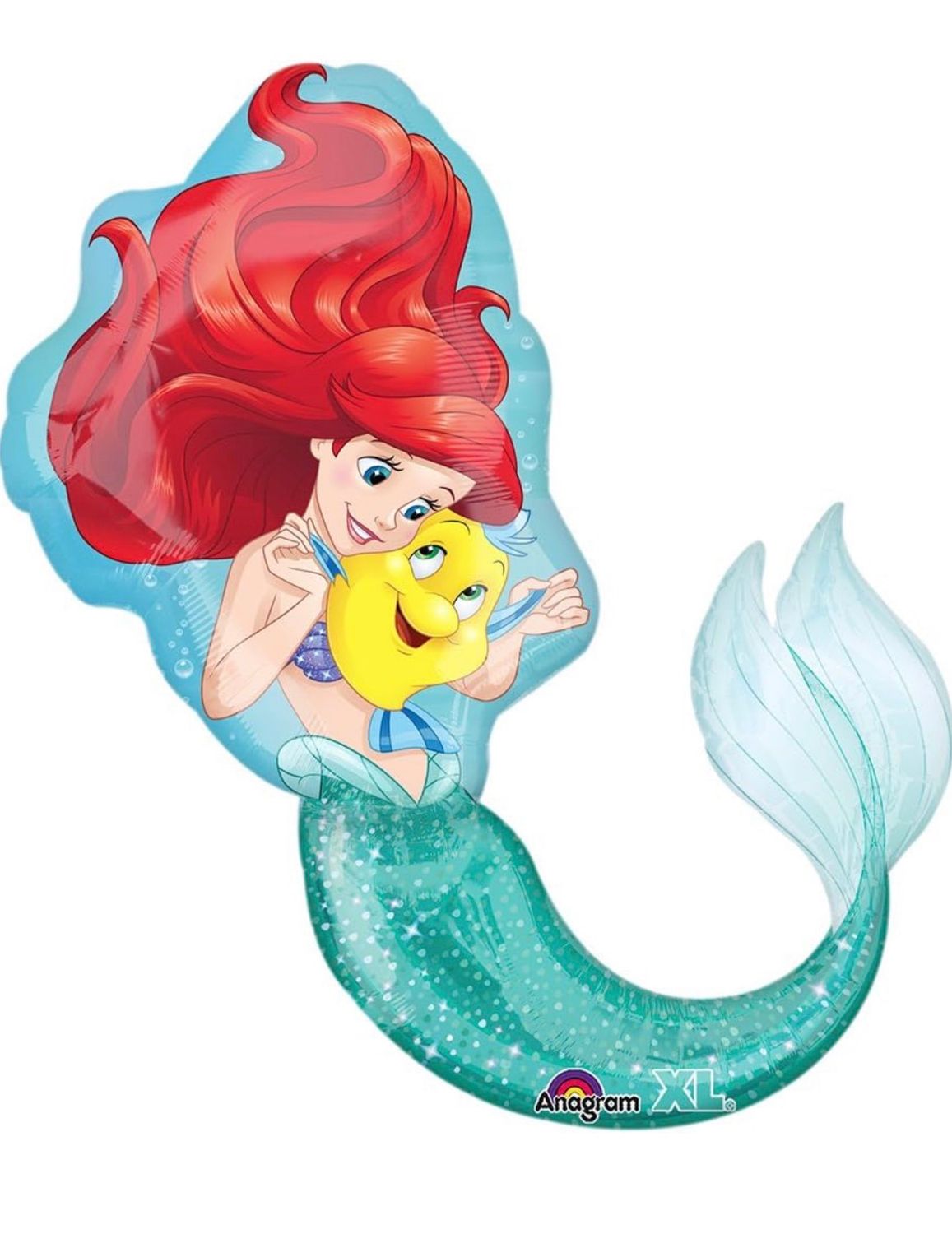 34” Little Mermaid Shaped Balloon