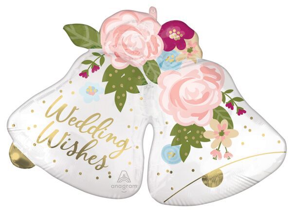 33” Wedding Wishes Bell