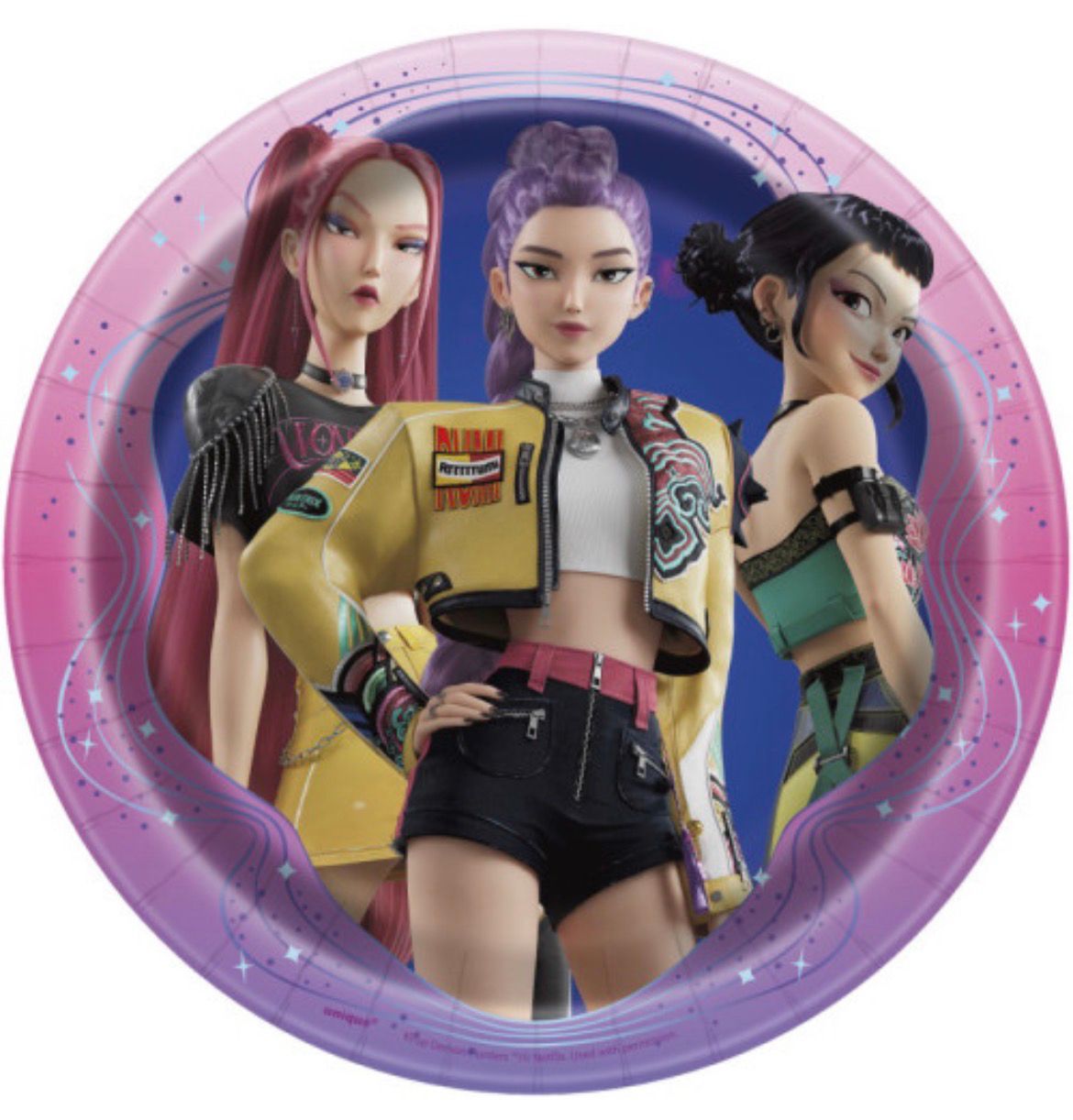K-pop Demon Hunters -7” Dessert Plate 8ct
