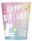 Unicorn - 9oz Paper Cups 8ct