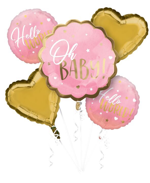 Bouquet Pink Baby Girl