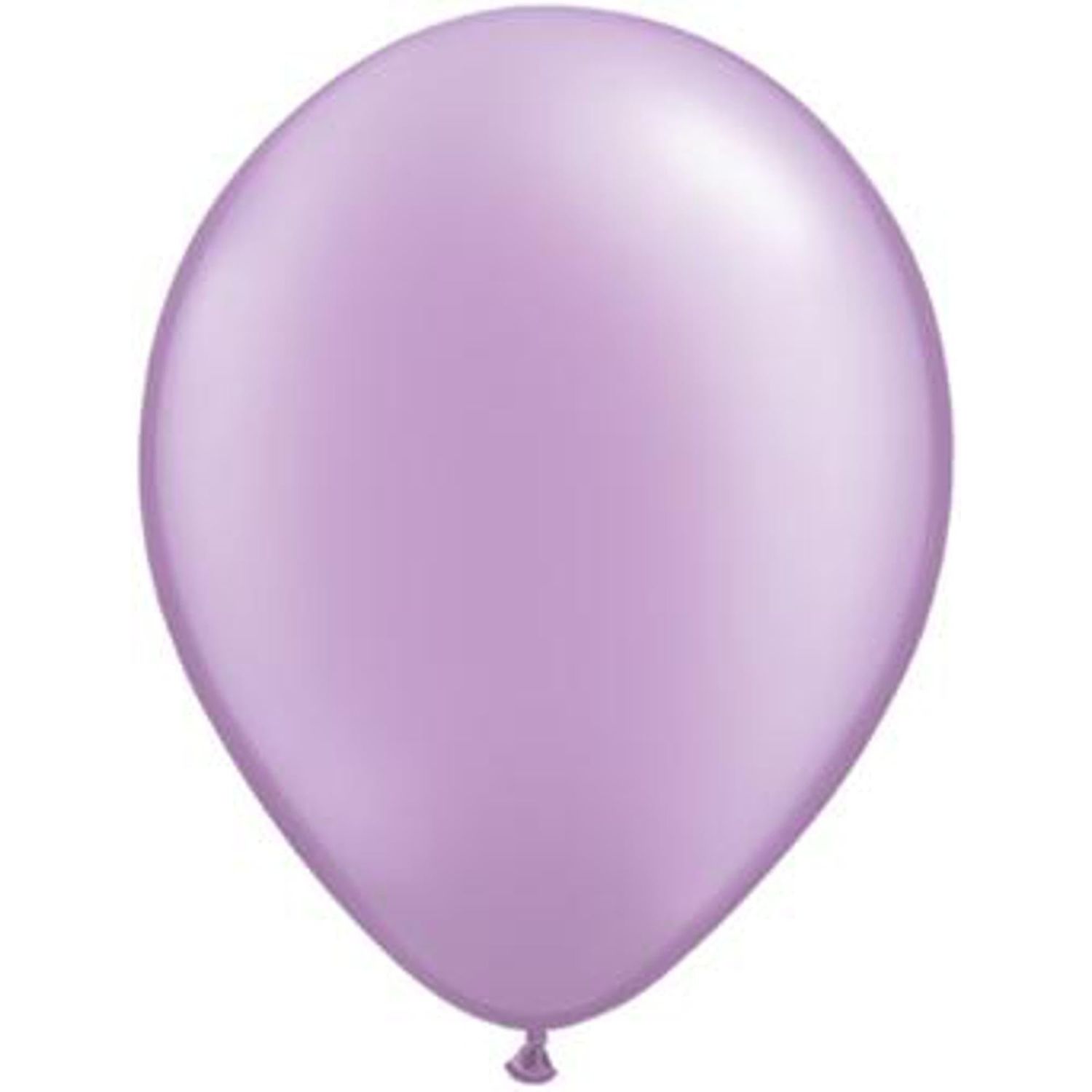 Light Lavender Inflated Latex Balloon