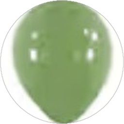 Sage/Olive Green Inflated Latex Balloon