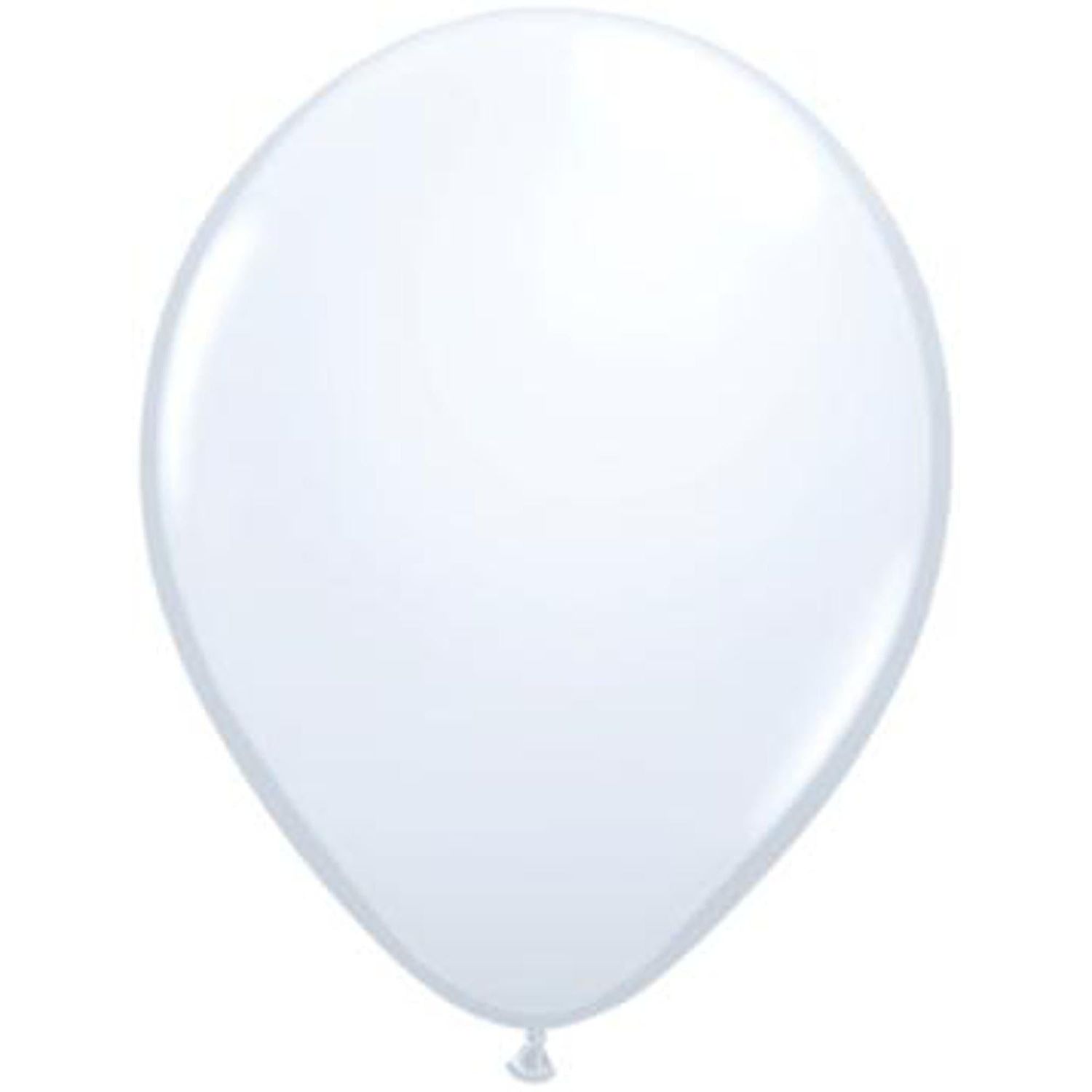 Frosty White Helium-Filled