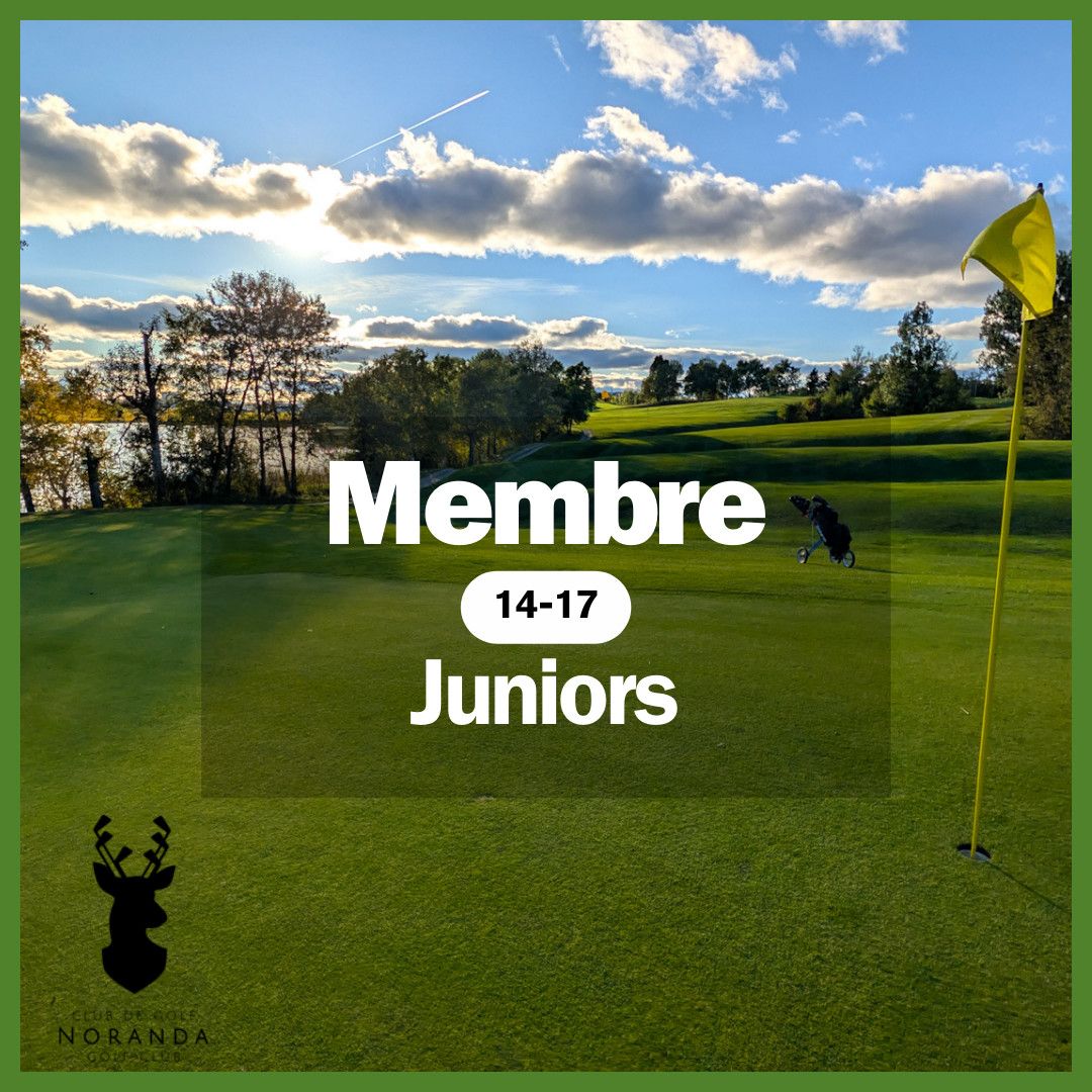Membre - Juniors (14-17)