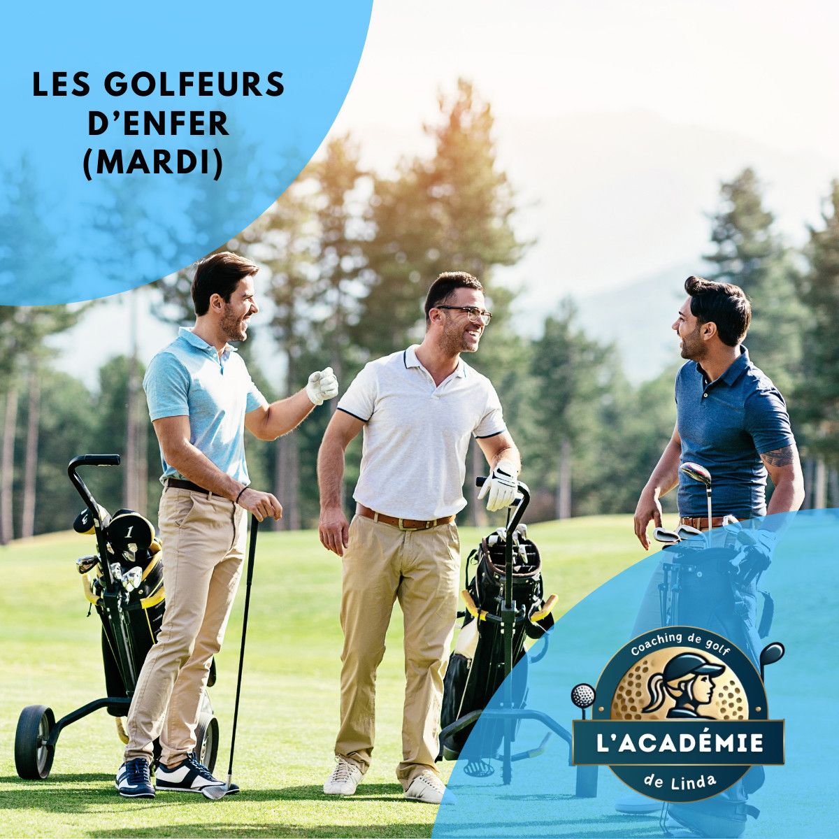 Cours de groupes - Les golfeurs d'enfer