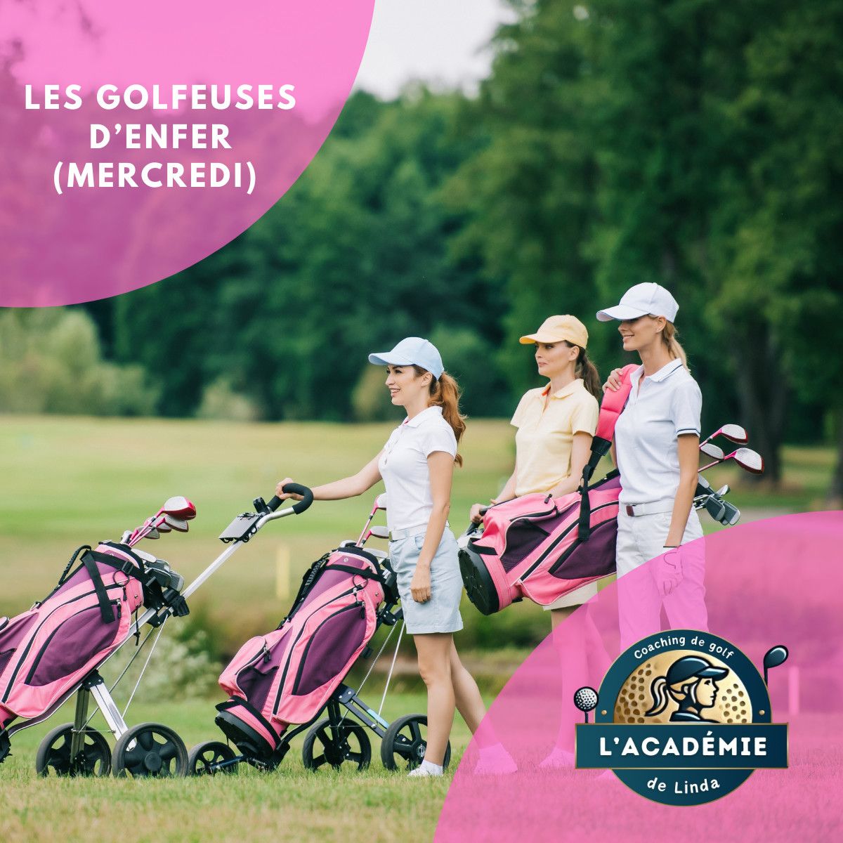 Cours de groupes - Les golfeuses d'enfer (10/24)