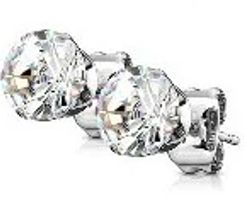 CZ Prong Stud Set