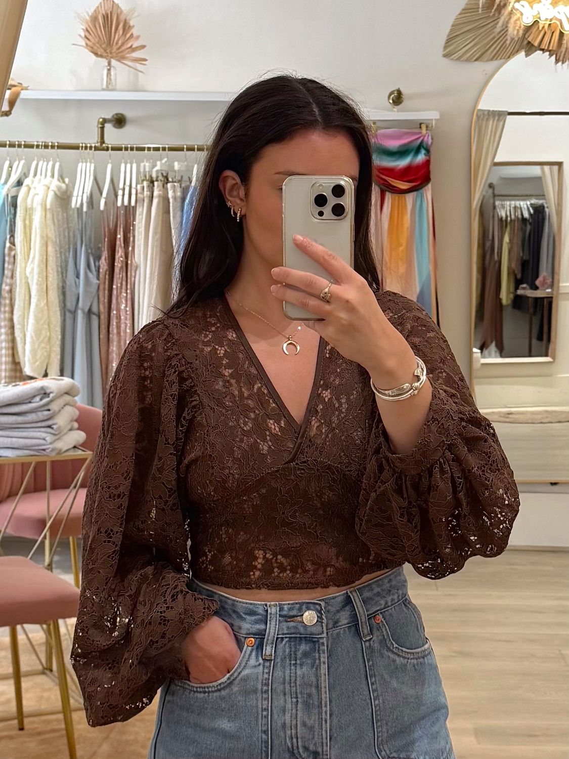 Desert Lace Top