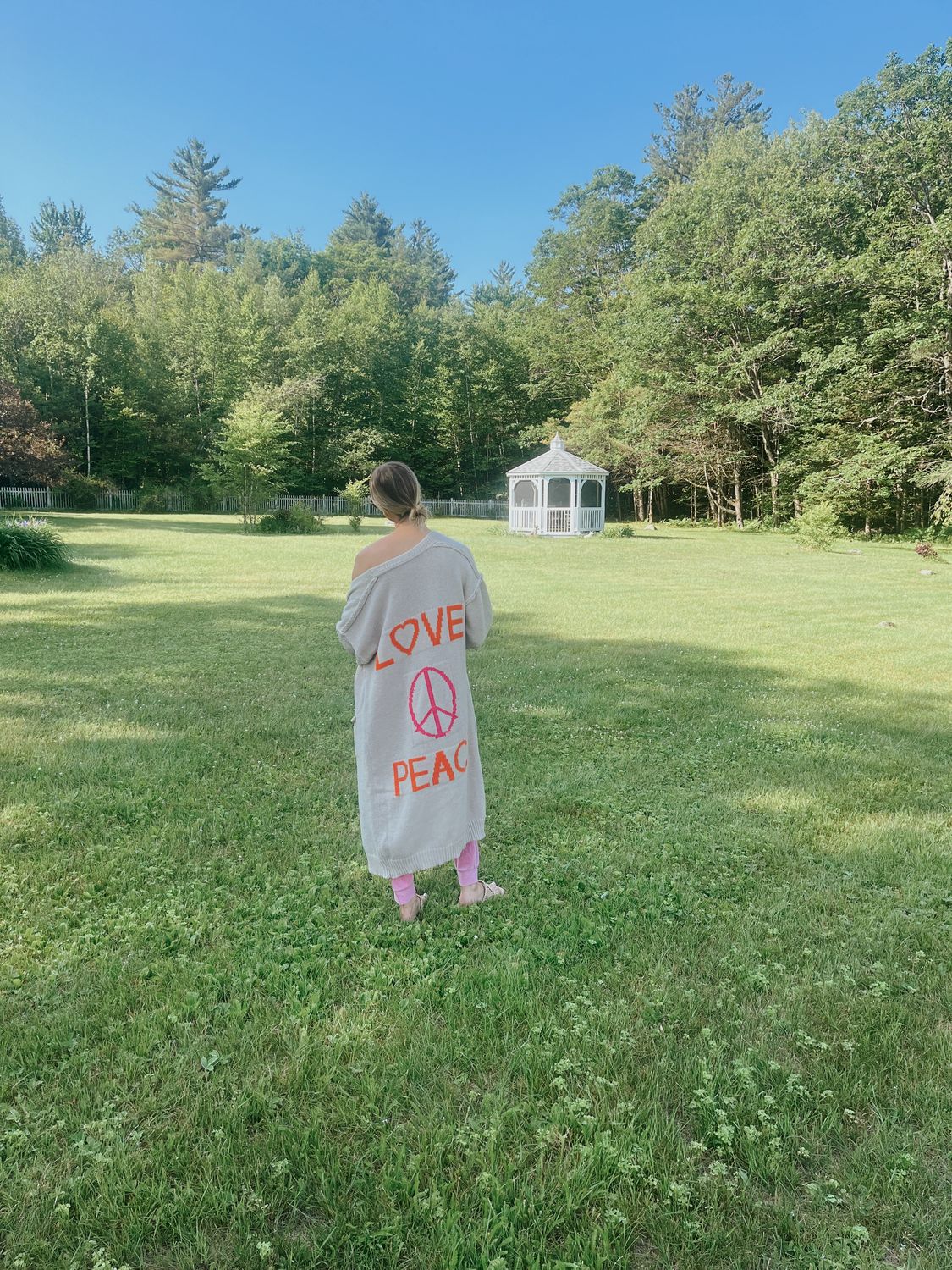 Peace &amp; Love Cardi