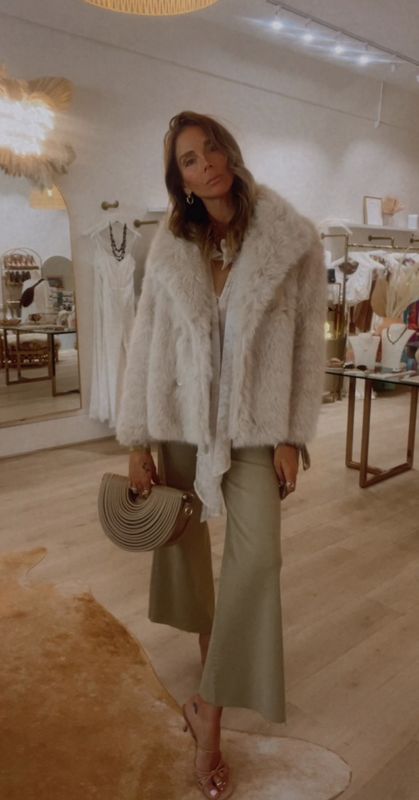 Twiggy Fur Jacket