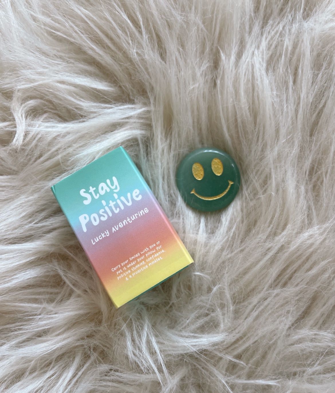 Stay Happy Lucky Aventurine