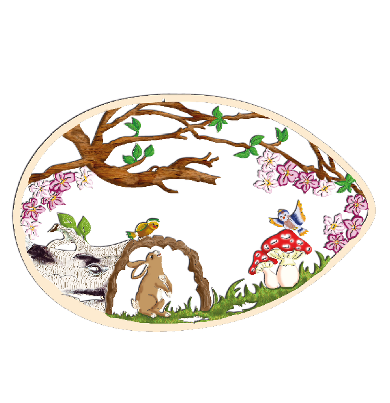 Anhänger und Fensterbilder mit niedlichen Kindermotiven aus Holz, Holznischel . fo-19c