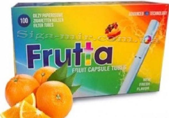 Gilza Gilzy Frutta ORANGE Tubki Tutki Papierosowe Pomarańczowe 100 szt