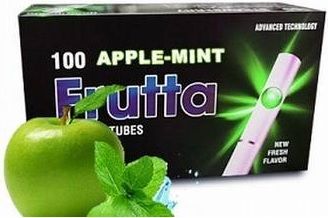 Gilza Gilzy Frutta Apple Mint Tubki Papierosowe Klikane Jabłko Mint 100 szt