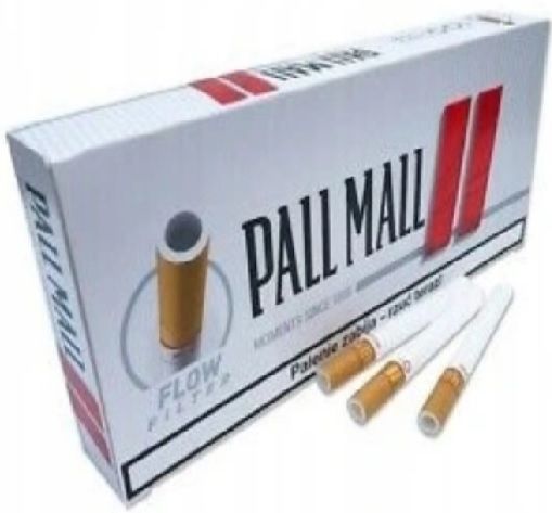 Gilza Gilzy PALL MALL RED Flow Filter Tubki Tutki Papierosowe 100 szt
