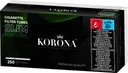 Gilza Gilzy Korona Slim Menthol Cienkie Tubki Tutki Papierosowe 250 szt.
