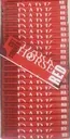 Bletka Bibułka DARK HORSE CUT CORNER RED Rolling 70mm Bibułki Bletki DISPLAY - 50 szt