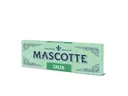 Bletka Bibułka MASCOTTE GREEN CUT Rolling Paper 70mm Bibułki Bletki 1 X 50 LISTKÓW